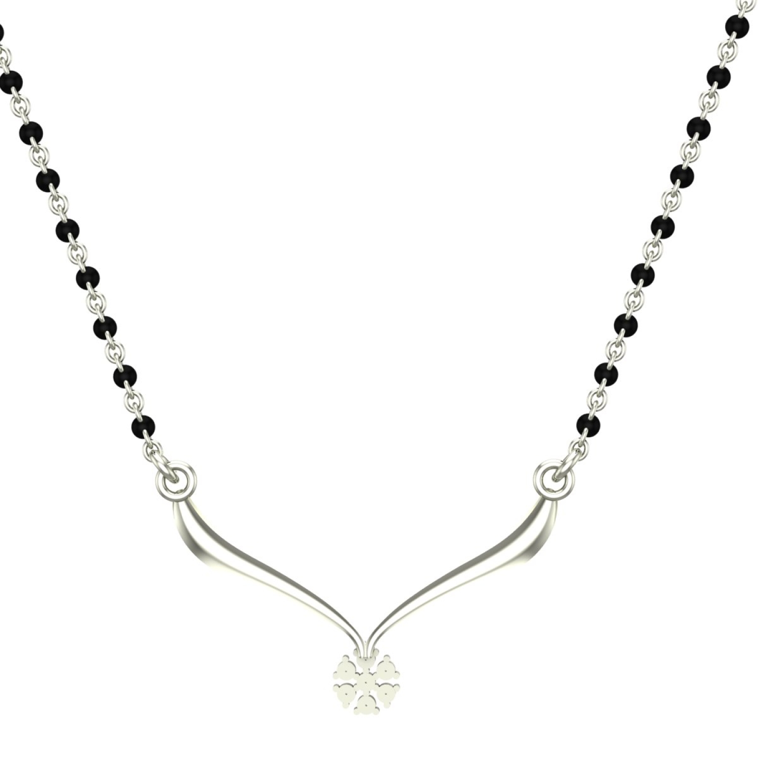 Platinum mangalsutra on sale